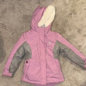 Gerry Weber Kids lavendar pink and Gray Puffer Jacket